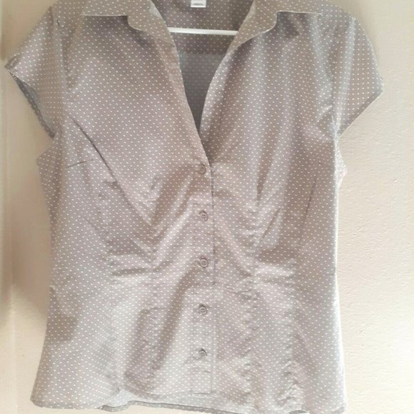 H&M Tops - H&M Size 16 Polka Dot Top